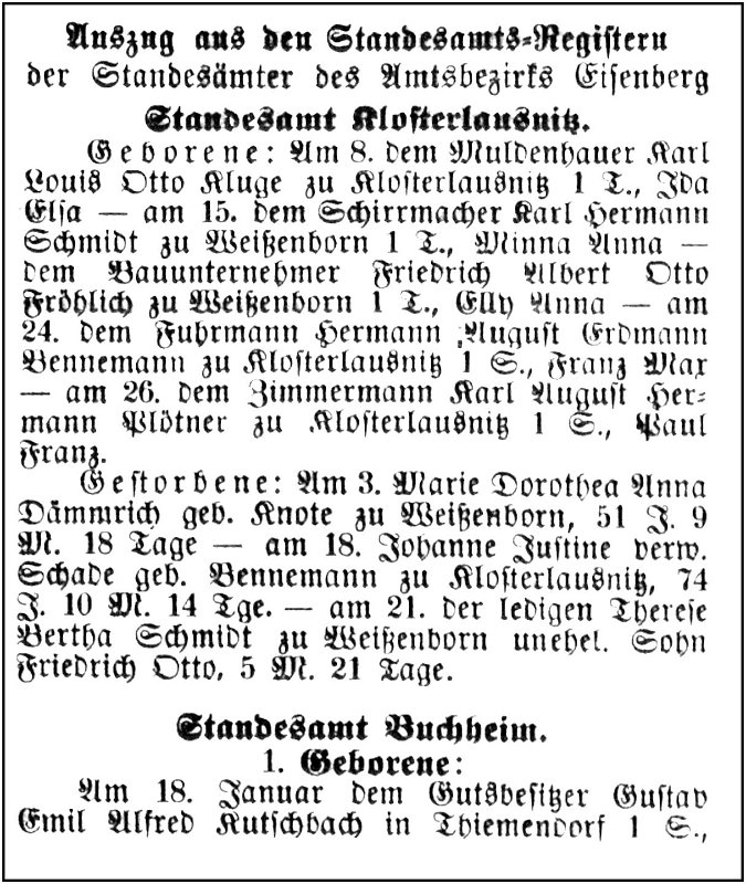 1897-04-14 Kl Standesamtsregister